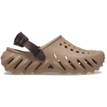 Crocs Unisex Echo Clog Brown Slip On Comfort Footwear Sizes 48 49 Lightweight Sporty Design for Men and Women Featuring Croslite Construction and LiteRide Footbed - Crocs