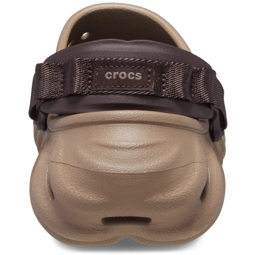 Crocs Unisex Echo Clog Brown Slip On Comfort Footwear for Men and Women Sizes 36 37 Lightweight Sporty Design Featuring Croslite Material and LiteRide Footbed for All Day Wear - Crocs - Image 5