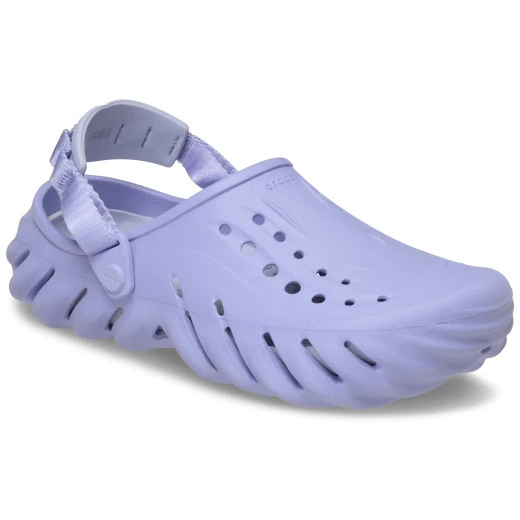 Crocs Unisex Echo Clog Purple Lightweight Sporty Design Comfortable Water Friendly Ventilation Ports Size 38 39 Unisex Footwear Perfect for Everyday Wear and Streetwear Style - Crocs - Image 8