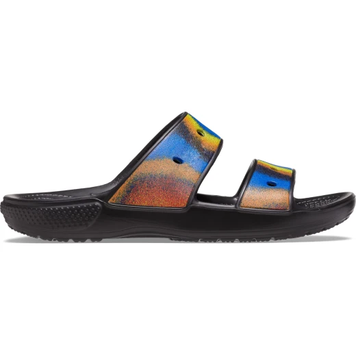 صنادل كروكس كلاسيكية بنمط رش الألوان للجنسين متعددة الألوان مقاس 38 39 - كروكس - Image 14