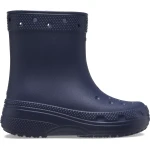 أحذية كروكس كلاسيكية للأطفال باللون الأزرق مقاس 25 26 أحذية شتوية لجميع الأحوال الجوية - كروكس