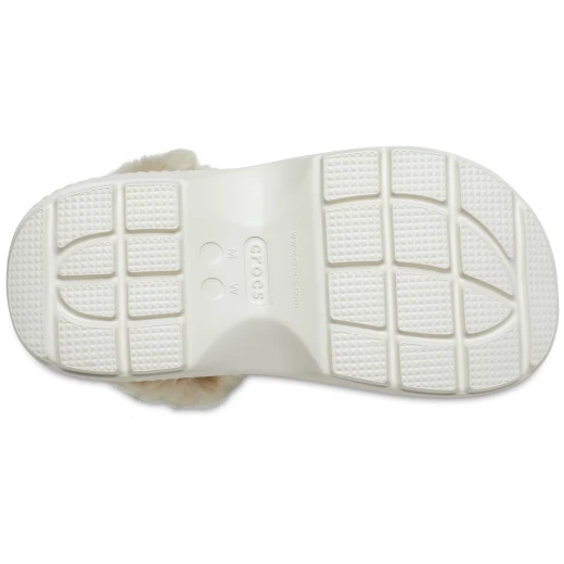 شبشب كروكس ستومب مبطن للنساء أبيض 42 43 راحة خفيفة الوزن حزام خلفي مبطن نعل سميك - كروكس - Image 5