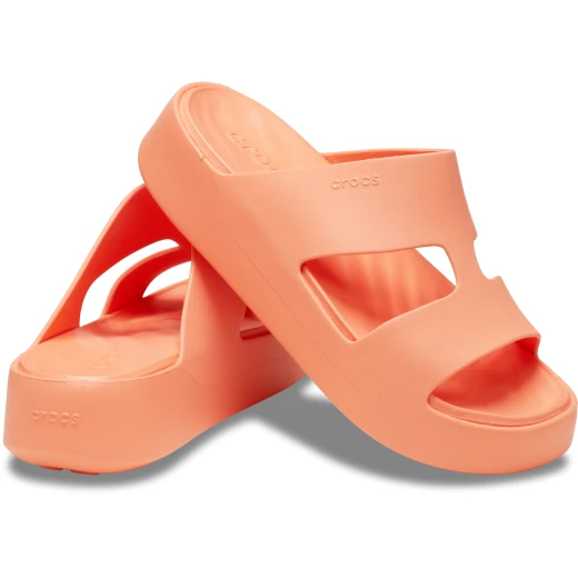 Crocs Women's Getaway Platform H Strap Sandals in Orange: Effortless Comfort with Free Feel Technology, Sizes 37 38. Perfect for all your Getaways! - Crocs - Image 16