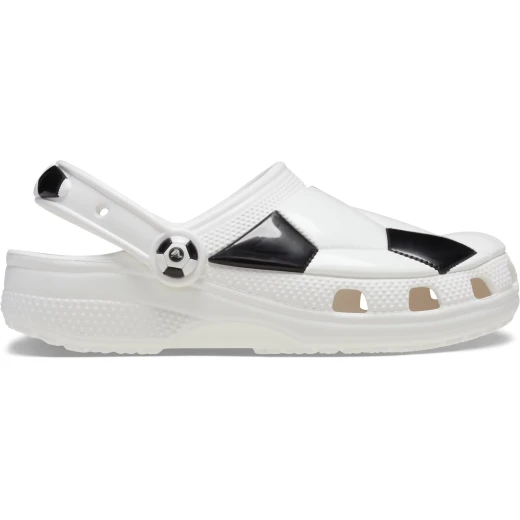 Crocs Toddler Soccer Ball Clog White 24 25 Lightweight Comfort