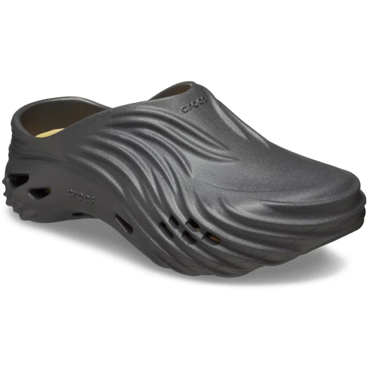 Crocs Unisex Echo Wave Clog Black Comfort Footwear Size 36 37 Lightweight Breathable Design Featuring Digitally Inspired Sculpting and LiteRide Footbed for All Day Wear - Crocs - Image 8
