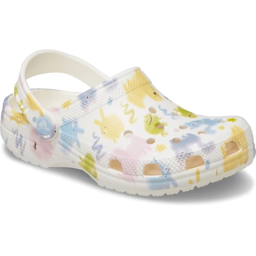 Crocs Kids Classic Pastel Pets Clog White 28 29 Lightweight Comfortable Clogs for Toddlers Easy to Clean and Quick Drying Iconic Crocs Comfort - Crocs - Image 7