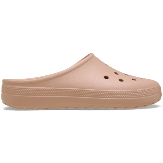 Crocs Unisex Classic Low Profile Clog in Beige: Comfortable Everyday Footwear, Sizes 36 37 Available, Customizable with Jibbitz Charms