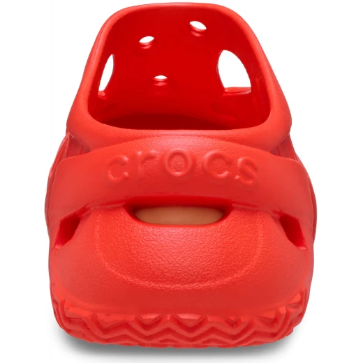 Women's Caged Clog Red 37 38 Lightweight Comfort Shoes Featuring Molded Caged Sculpting, LiteRide Footbed and 24 Jibbitz Holes for Personal Style - Crocs - Image 4
