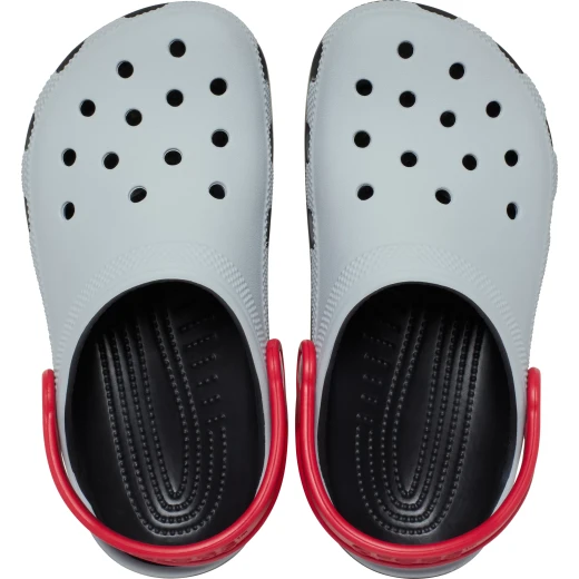 Crocs Kids Classic Retro Sport Clog Grey 33 34 Lightweight Comfort - Crocs - Image 4