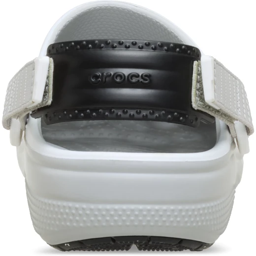 Crocs Unisex Classic Turbo Clog White 45-46 Enhanced Traction Sporty Design with Adjustable Turbo Backstrap for Secure Fit Comfortable Everyday Wear Reflective Detailing - Crocs - Image 5