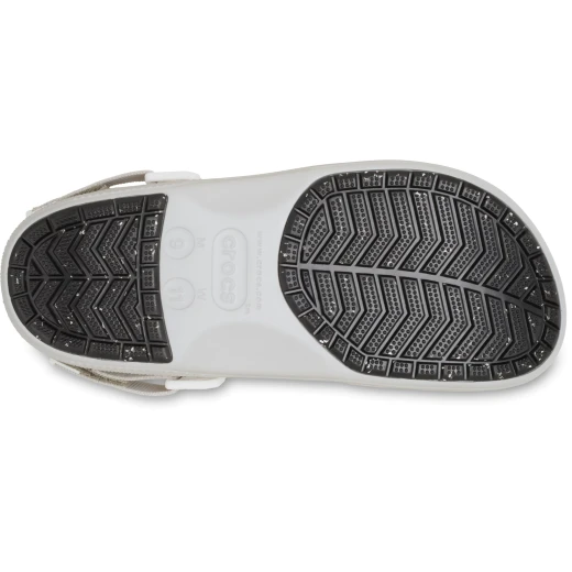 Crocs Unisex Classic Turbo Clog White Sporty Comfort with Adjustable Backstrap and Enhanced Traction Sizes 43 44 Reflective Detailing for Enhanced Visibility - Crocs - Image 6