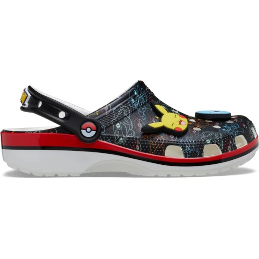 Pokemon Classic Clog Print Multicolor 42 43, Comfortable Slip On Shoes - Image 2