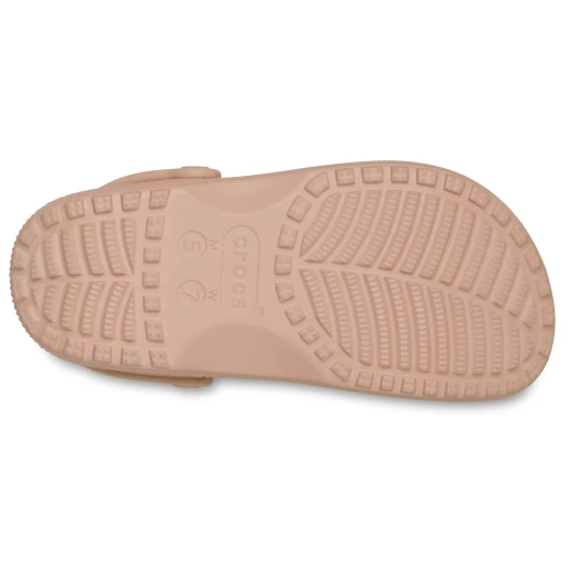 Crocs Unisex Classic Crafted Clog Beige 41 42 Work Shoes Enhanced Comfort Thickened Toe Arch Support Nubbed Footbed Massage Experience Everyday Wear - Crocs - Image 5