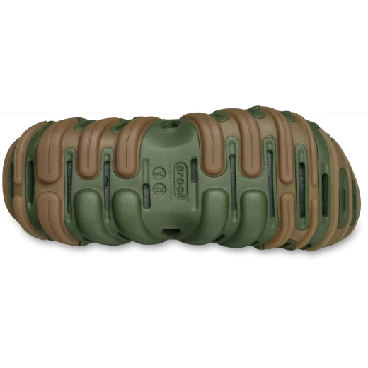 Crocs Unisex Echo Gum RO Clog Green with Rubber Outsole Sizes 46 47 Comfortable Streetwear Style - Crocs - Image 4