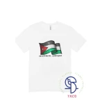 Jordan Flag Kids T Shirt Plain White Cotton Independence Day Celebration 12 Years Old Black Color High Quality Turkish Made Comfortable Durable Fabric Great Gift Idea - Jo flag