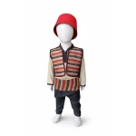 Msaharati Boy Outfit Traditional Costume Set 4 Years Old Includes Hat and Belt Authentic Design Perfect for Celebrations and Special Occasions Cultural Wear for Young Boys