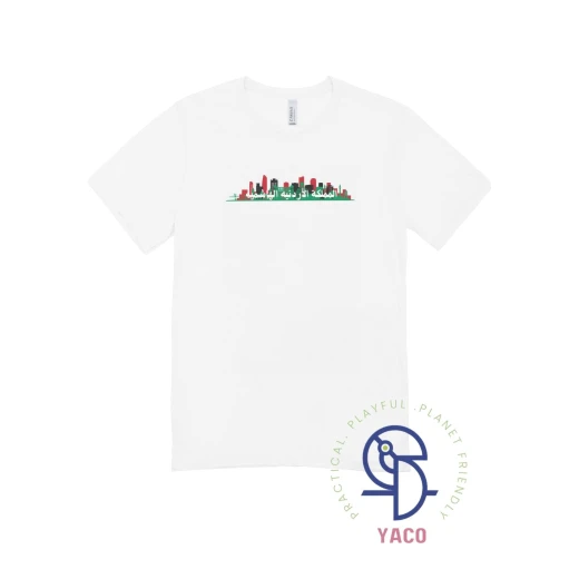 Skyline Kids T Shirt Jordan Independence Day White Black 10 Years - Skyline - Image 2