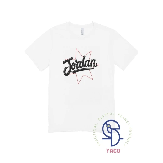 Jordan Kids T Shirt White Independence Day Star Design 10 Years - Image 2