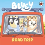 Bluey Road Trip Book for Kids, Fun Story, Family Adventure, Paperback Edition