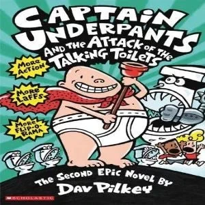Captain Underpants Book: Attack of the Talking Toilets, Hilarious Adventure for Kids - Image 2