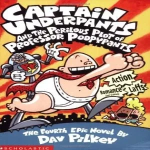 Captain Underpants Book Series: Perilous Plot of Professor Poopypants Adventure Story - Image 2
