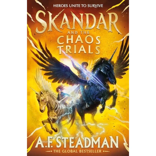 Skandar And The Chaos Trial Book: Epic Fantasy Adventure Novel Featuring Flying Unicorns, Dangerous Trials, Magic, And A Growing Dark Force, Perfect For Young Readers