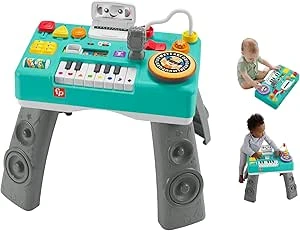 Mix & Learn DJ Table Educational Musical Toy for Kids, Interactive Sound & Rhythm - Image 2