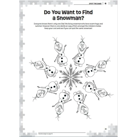 Disney Variety Puzzle & Activity Book - Full Size, Fun for All Ages - Disney - Image 2