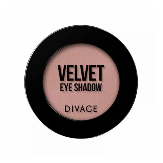 Divage Compact Velvet Eyeshadow Shade 7307 Rich Blendable Color for Day to Night Looks