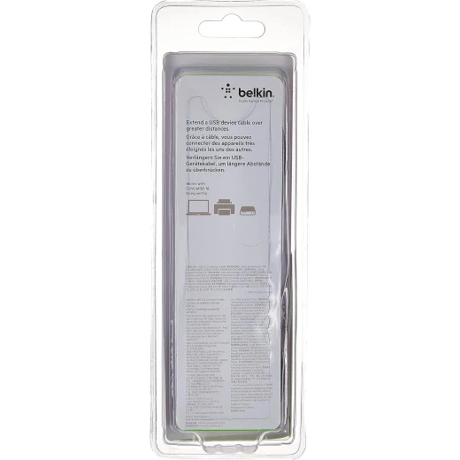 كابل تمديد USB من بيلكين بطول 6 أقدام - أسود، USB-A إلى USB-A، نقل بيانات موثوق - بيلكين - Image 2