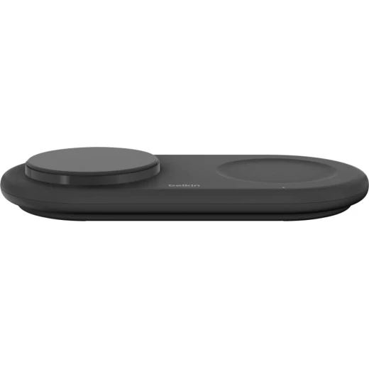 شاحن بيلكن اللاسلكي المغناطيسي 2 في 1 Qi2 15W - شحن سريع لجهاز iPhone و AirPods - بيلكين - Image 3
