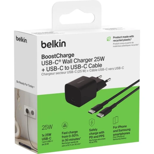 Belkin 25W USB-C Charger: Fast Charging for Smartphones & More - Belkin - Image 9