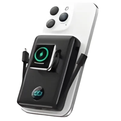 باور بانك مغناطيسي Belkin BoostCharge بسعة 5000 مللي أمبير، نحيف ومحمول، شحن مغناطيسي، لون أبيض، موديل BPD010HQWH - بيلكين - Image 2