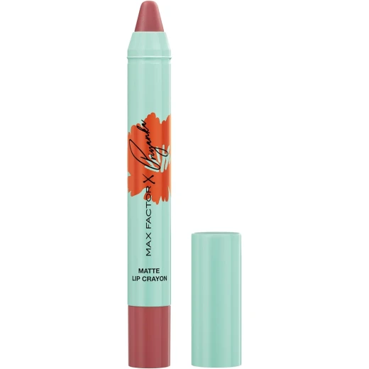 Max Factor Mauve Love Lipstick Crayon Matte Finish Moisturizing Makeup Long Lasting Color