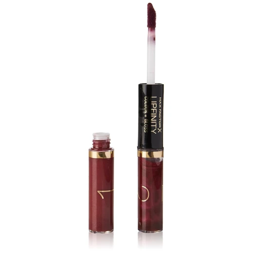 Max Factor Lipfinity Reflective Ruby Long Lasting Lip Color Set of 2 for Women
