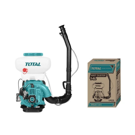 TOTAL Gasoline Mist Duster 41.5cc (TP541141), Backpack Sprayer for Liquid & Powder Application, High-Capacity Coverage, Durable Outdoor Use, Easy Controls TOTAL Gasoline Mist Duster 41.5cc (TP541141), Backpack Sprayer for Liquid & Powder Application, High-Capacity Coverage, Durable Outdoor Use, Easy Controls