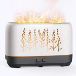 Flame-Shaped Oil Diffuser & Humidifier: Aromatherapy & Air Purification