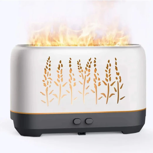 Flame-Shaped Oil Diffuser & Humidifier: Aromatherapy & Air Purification Flame-Shaped Oil Diffuser & Humidifier: Aromatherapy & Air Purification