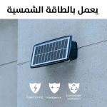 مصباح حائط شمسي مزخرف BD-4/6/8 - تصميم صحراوي، موفر للطاقة