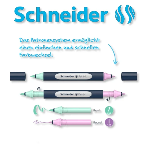 Schneider Paint-It 040 Twin marker Set 2