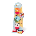 B. Toys, Squish & Splash Bath Toy Set Color Changing Baby Bath Squirts Cat Dog Panda Water Toys 6 Months Interactive Squeeze Splash Bathtub Fun Easy Clean - B. toys