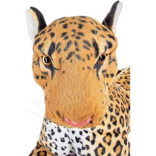 K Toys, Cool Giant Lying Leopard Plush Stuffed Toy, 96-105 cm - K Toys - Image 6