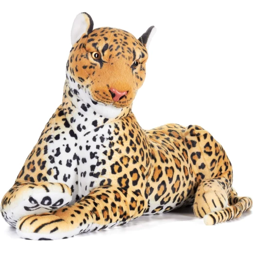 K Toys, Cool Giant Lying Leopard Plush Stuffed Toy, 96-105 cm - K Toys - Image 7