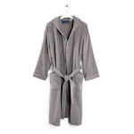 Caleffi Minorca Bathrobe - Gray XXL - caleffi