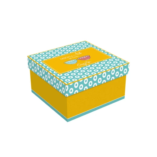 طقم زبديات 15 سم قطعتين من Easy Life Tapestry - أزرق وأبيض - ايزي  لايف - Image 3