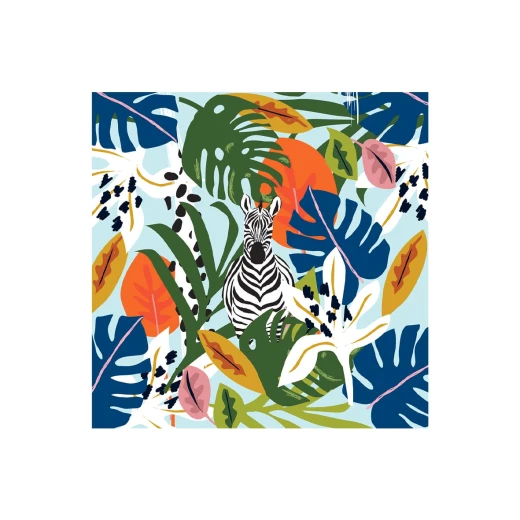 Easy Life Tropical Vibes 20-Piece Paper Napkin Set - Multicolored - Easy Life - Image 2