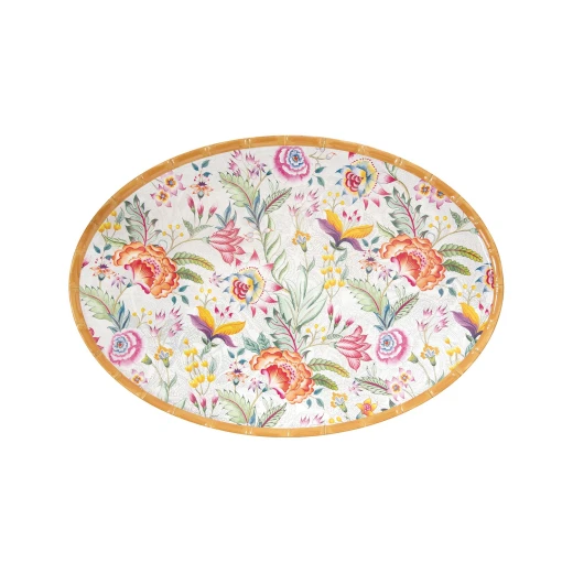 Easy Life Osaka Oval Tray - Multicolored, 50x35cm - Easy Life - Image 2