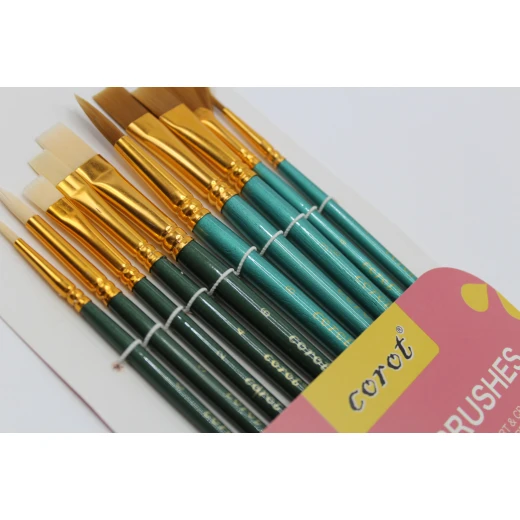Artist Brushes Set - Corot 10 Pieces. - Stoys - Image 2
