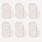 Bistyle 6-Pairs Baby Ballerina Socks (0-6 m) Beige - BiOrganic