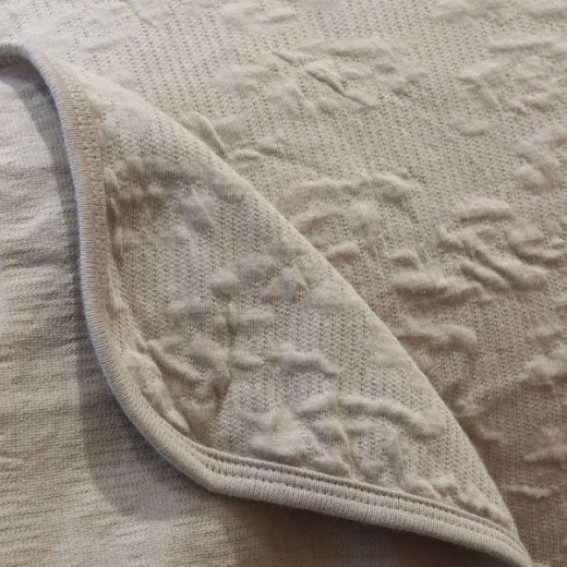 Nova Home Whispers Knitted Cotton Bedspread Set - Single & Twin - 2 Pcs - Sand - Nova Home - Image 9